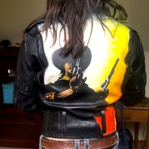 Unique Vintage leather jacket
